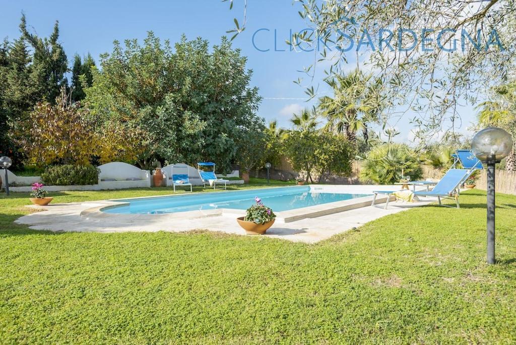 Alghero Villa Josephine Con Piscina E Parco Per 8 Ospiti Exteriör bild