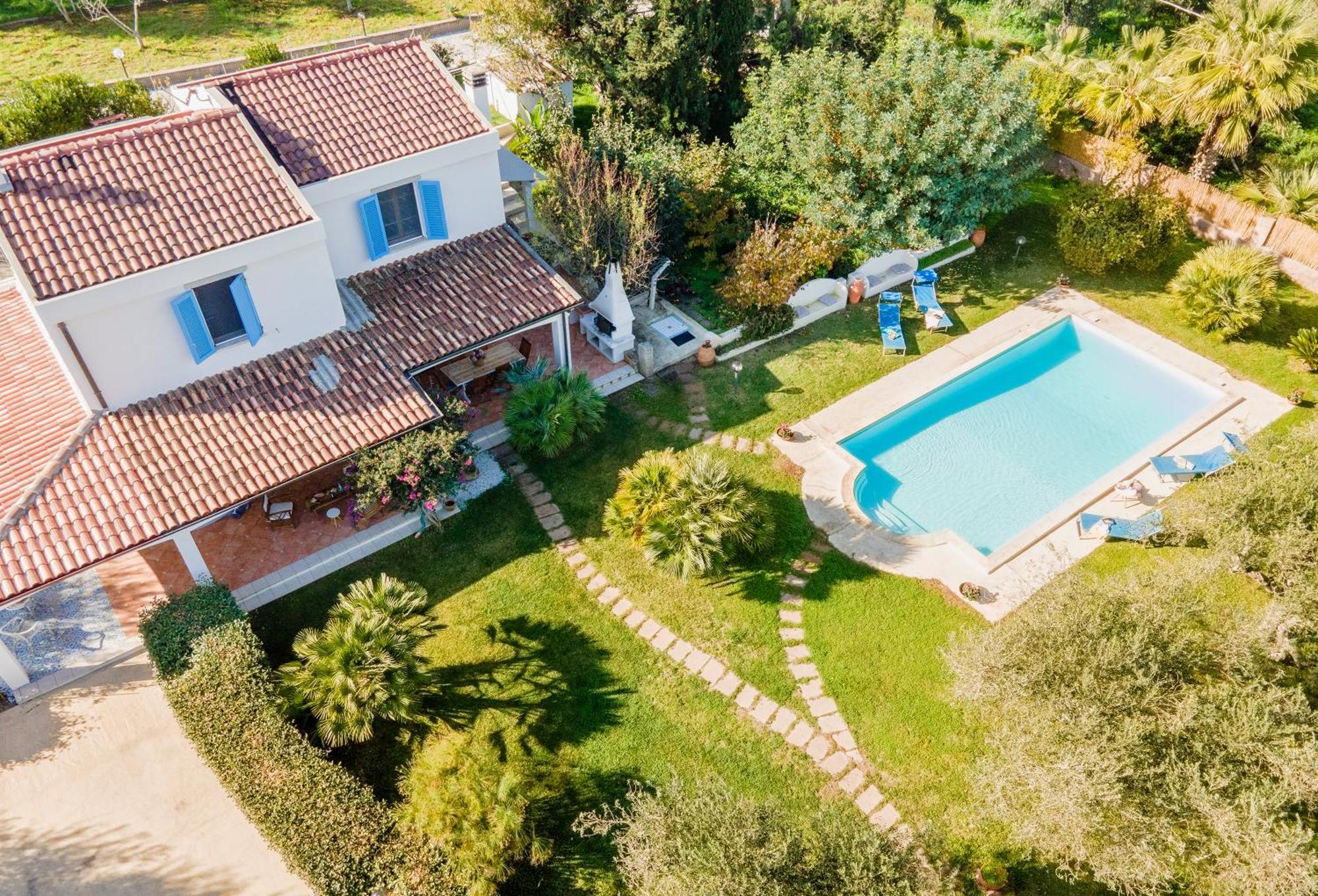Alghero Villa Josephine Con Piscina E Parco Per 8 Ospiti Exteriör bild